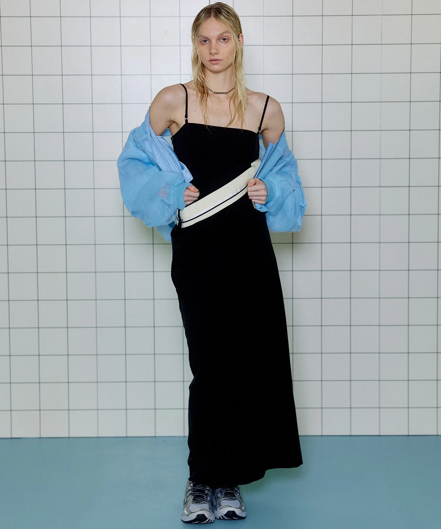 Tulle Layered Blouson