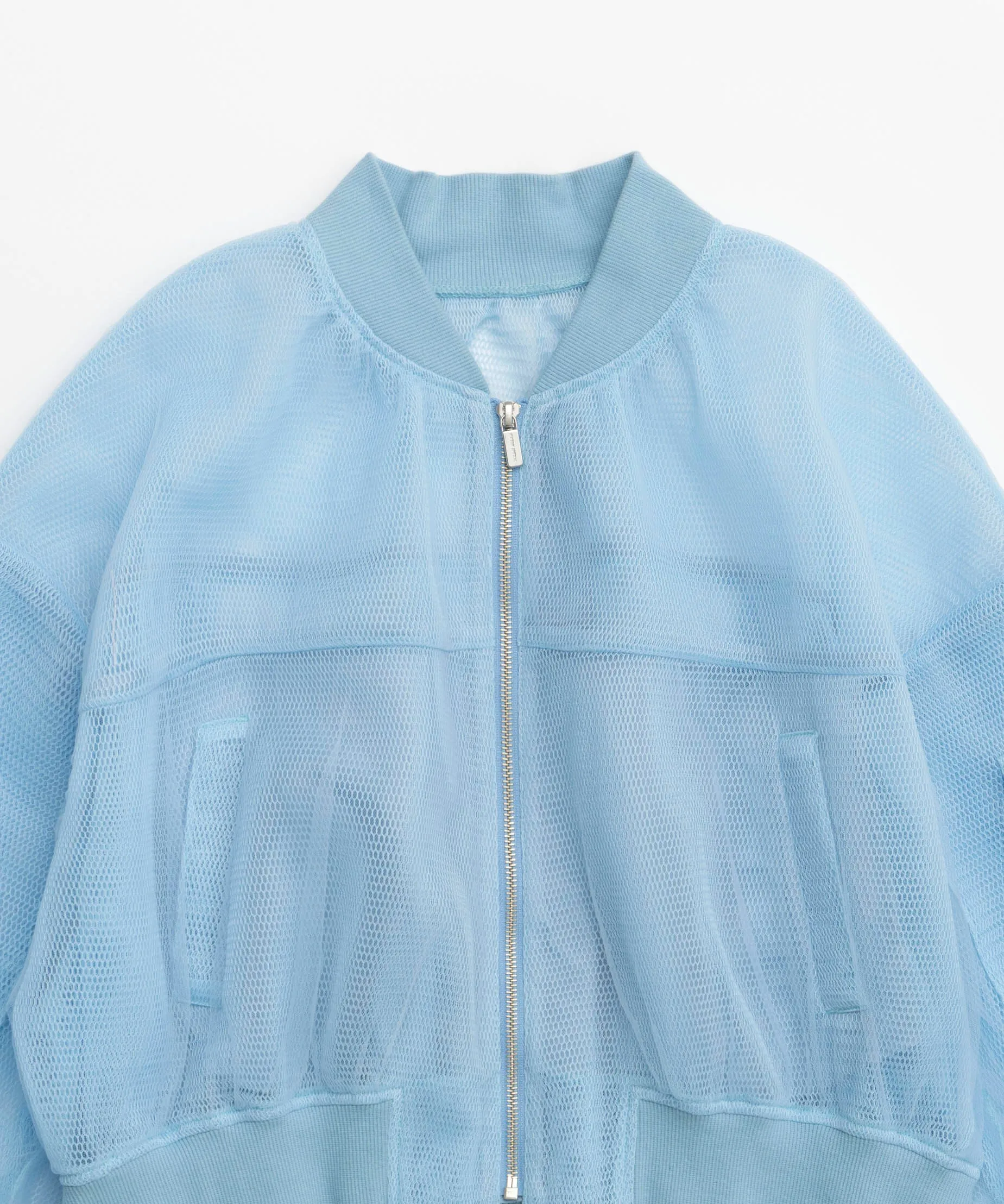 Tulle Layered Blouson